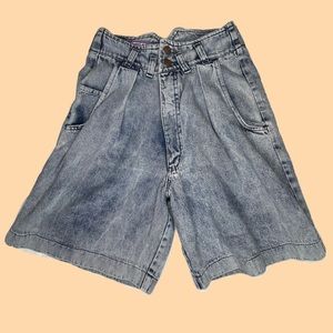 1980s acid wash jhorts